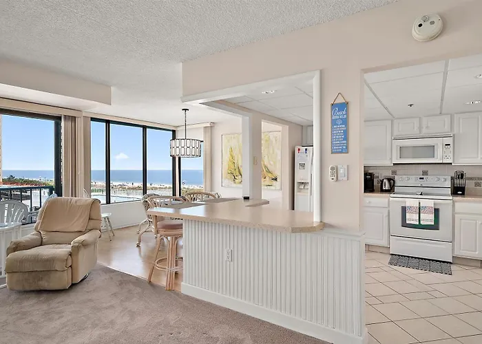 Holiday home Coastal 2br With Ocean And Bay Views Private Balcony Amenities Sleeps 6 Ocean City