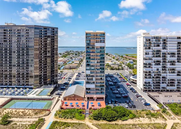 Coastal 2br With Ocean And Bay Views Private Balcony Amenities Sleeps 6 Ocean City